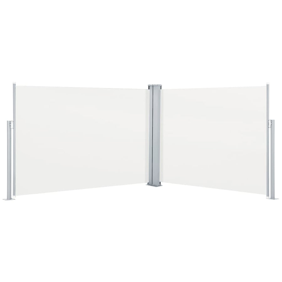 Windscherm Uittrekbaar 120 x 1000 cm Crème