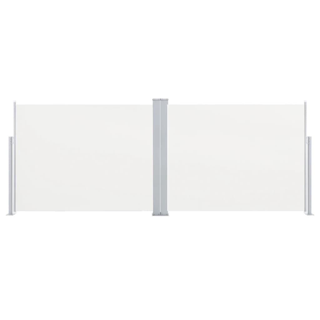 Windscherm Uittrekbaar 140 x 1000 cm Crème
