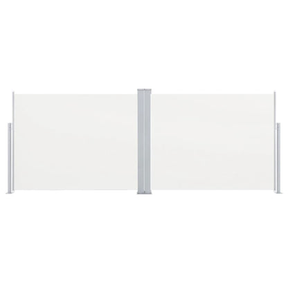 Windscherm Uittrekbaar 140 x 1000 cm Crème