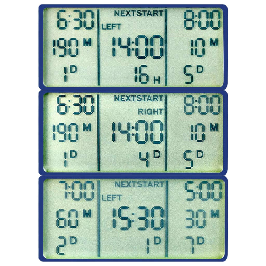 Watertimer Met Dubbele Uitgang Automatisch Digitaal