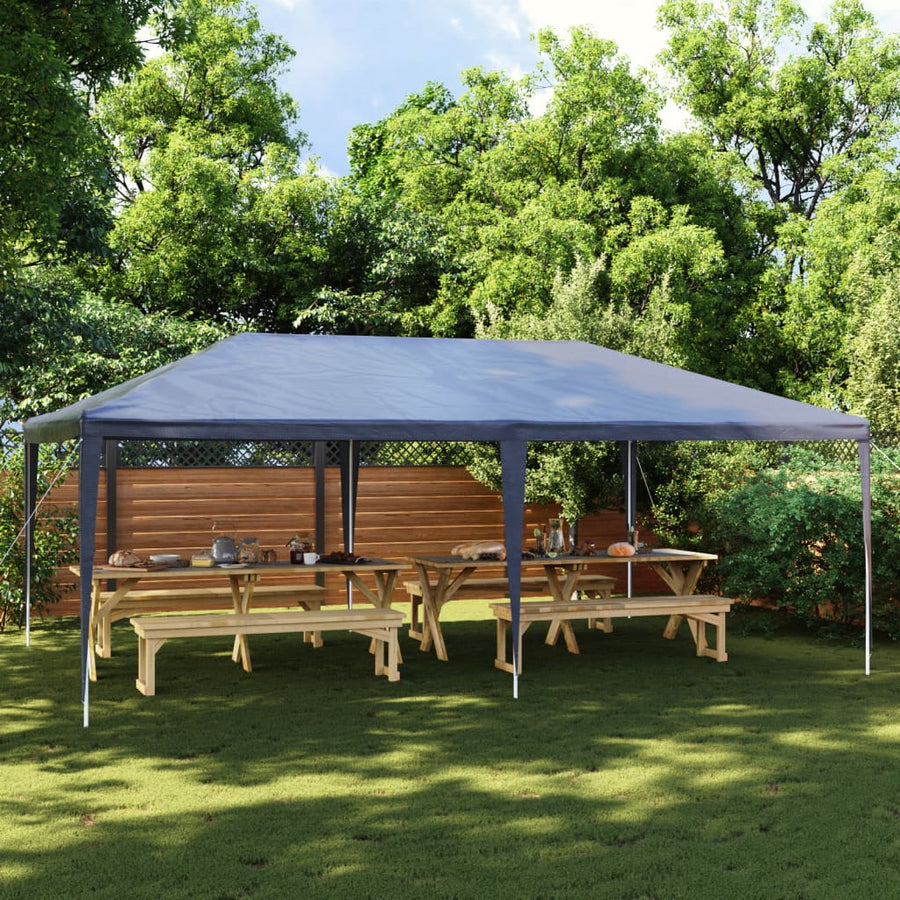 Partytent 4 x 6 m Blauw