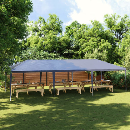 Partytent 4 x 9 m Blauw