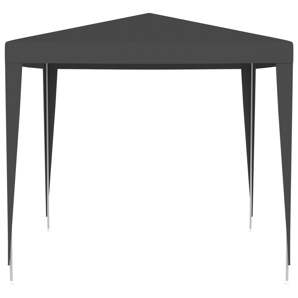Partytent Professioneel 90 G/M² 2,5X2,5 M 2.5 x 2.5 m Antraciet