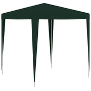 Partytent 2x2 m groen PE staal