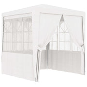 Partytent 2x2 m wit met zijwanden
