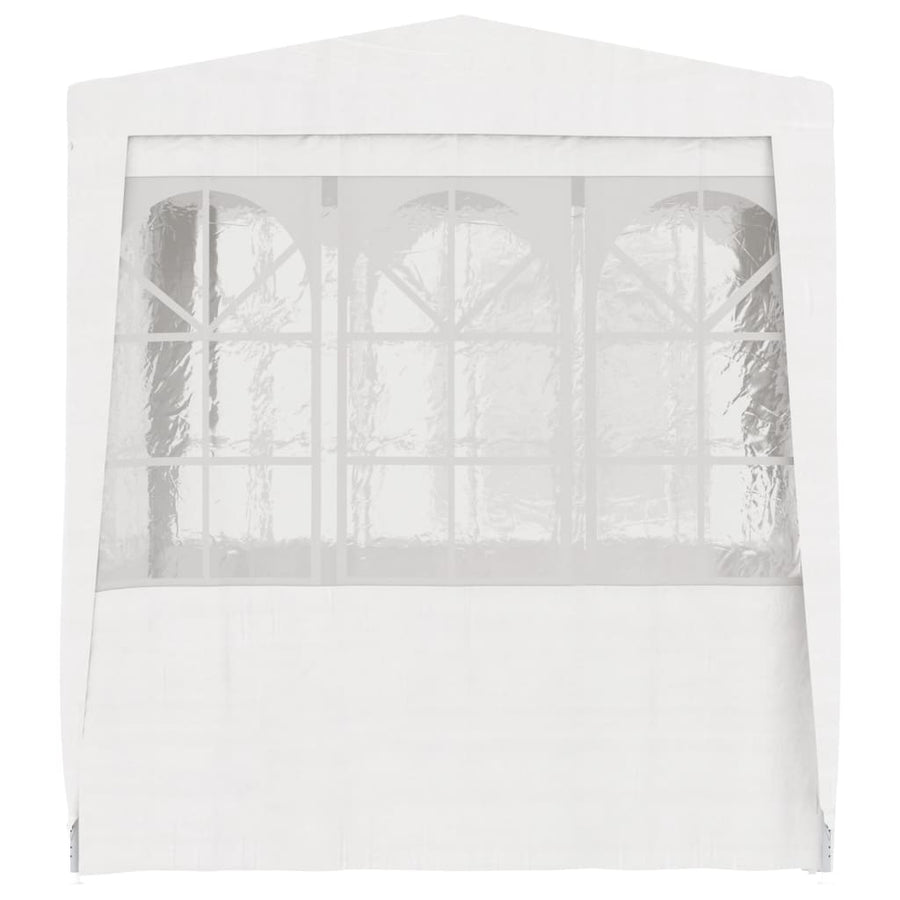 Partytent Met Zijwanden Professioneel 90 G/M² 2 x 2 m Wit