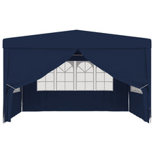 Partytent Met Zijwanden Professioneel 90 G/M² 4 x 4 m Blauw