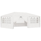 Party tent with professional side walls 90 g/m² 4x6 m white