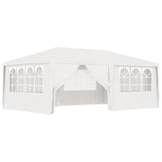 Partytent 4x6 m wit met zijwanden