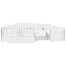 Partytent Met Zijwanden Professioneel 90 G/M² 4 x 9 m Wit