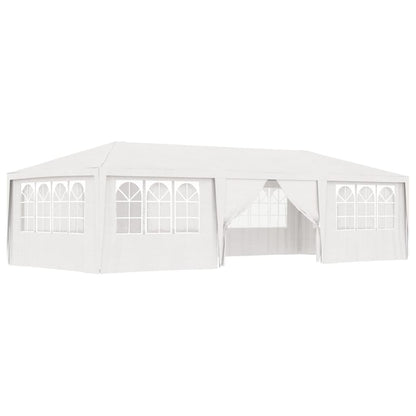 Partytent Met Zijwanden Professioneel 90 G/M² 4 x 9 m Wit