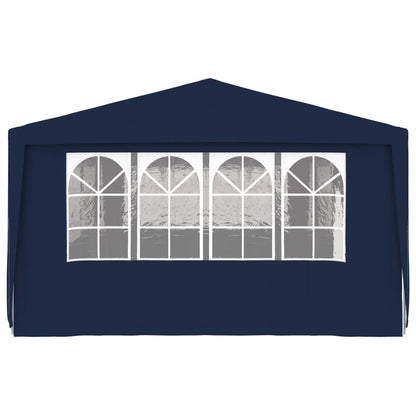 Partytent Met Zijwanden Professioneel 90 G/M² 4 x 9 m Blauw