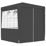 Partytent 2x2 m antraciet