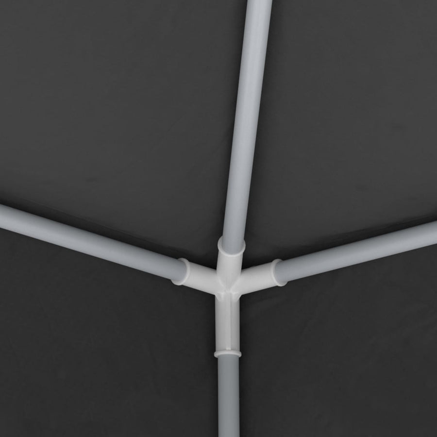 Partytent Met Zijwanden Professioneel 90 G/M² 2 x 2 m Antraciet