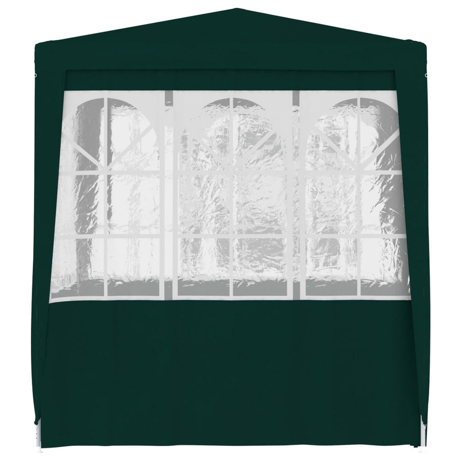 Partytent Met Zijwanden Professioneel 90 G/M² 2 x 2 m Groen