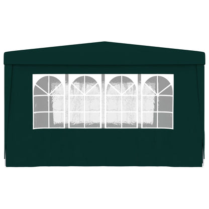 Partytent Met Zijwanden Professioneel 90 G/M² 4 x 4 m Groen