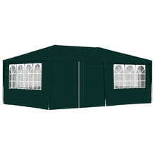 Partytent Met Zijwanden Professioneel 90 G/M² 4 x 6 m Groen
