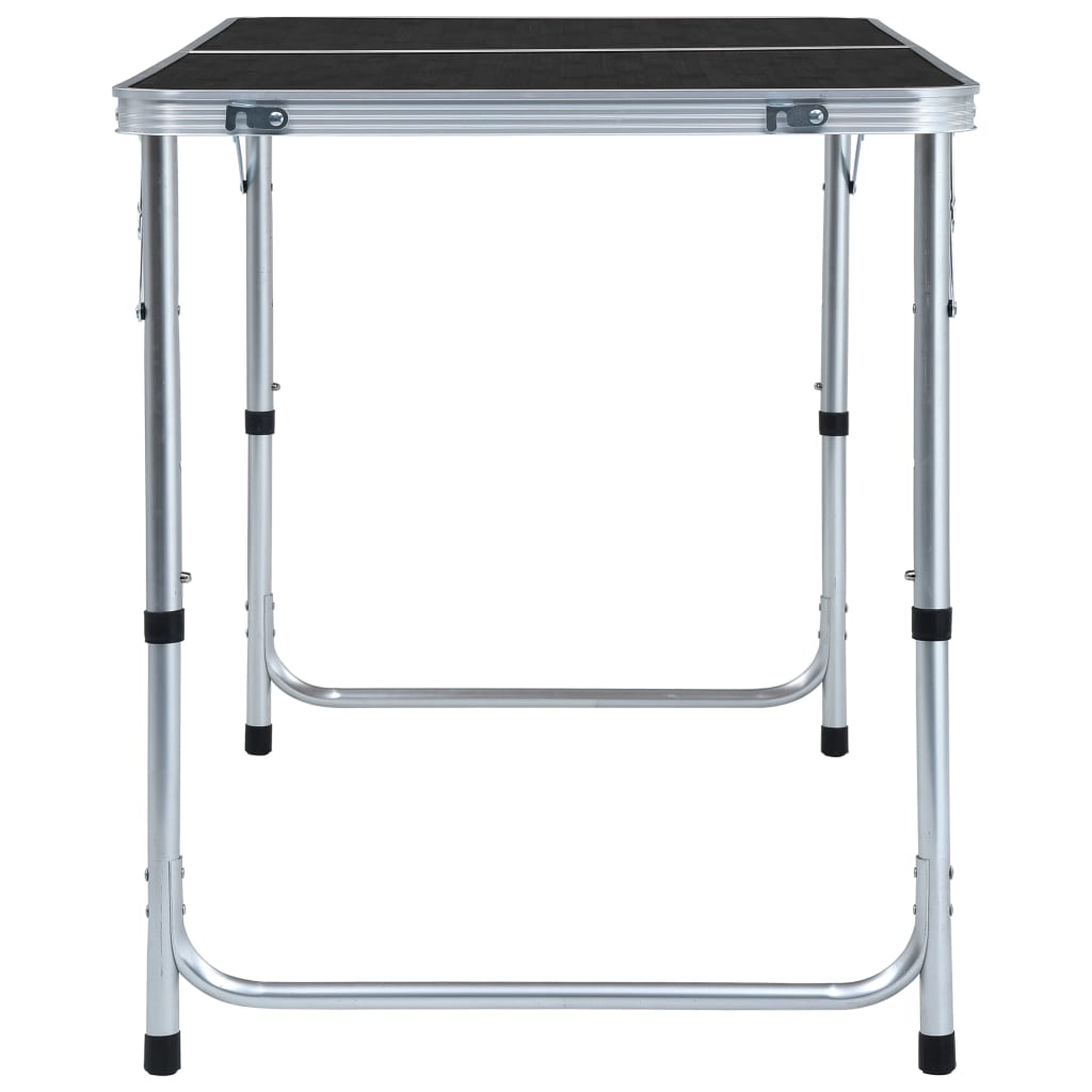Campingtafel Inklapbaar Aluminium 120 x 60 cm Grijs