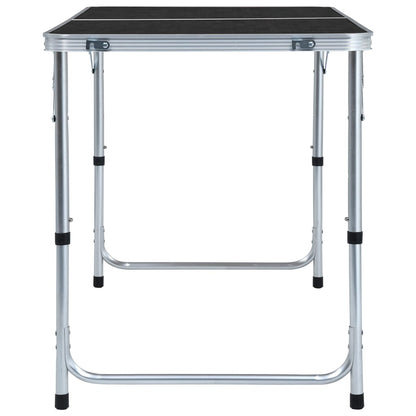 Campingtafel Inklapbaar Aluminium 120 x 60 cm Grijs