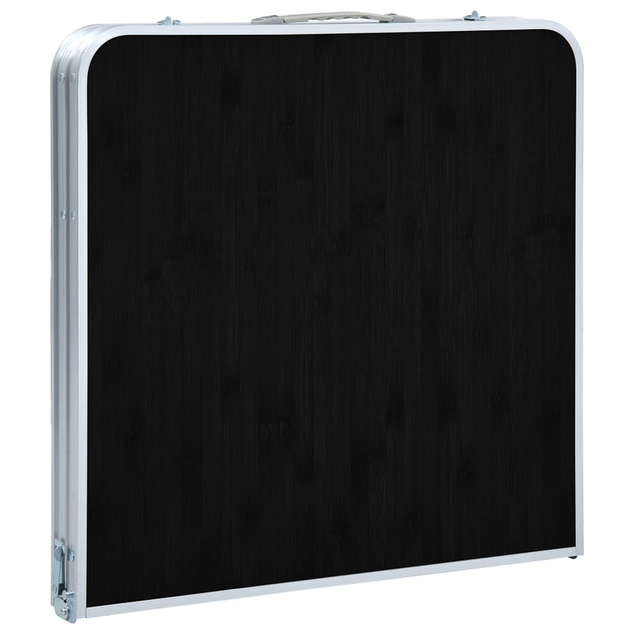 Campingtafel Inklapbaar Aluminium 120 x 60 cm Grijs