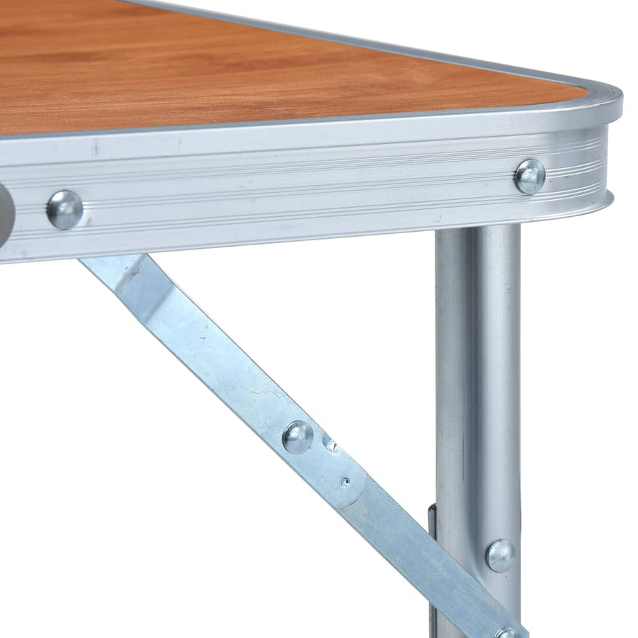 Campingtafel Inklapbaar 60X45 Cm Aluminium