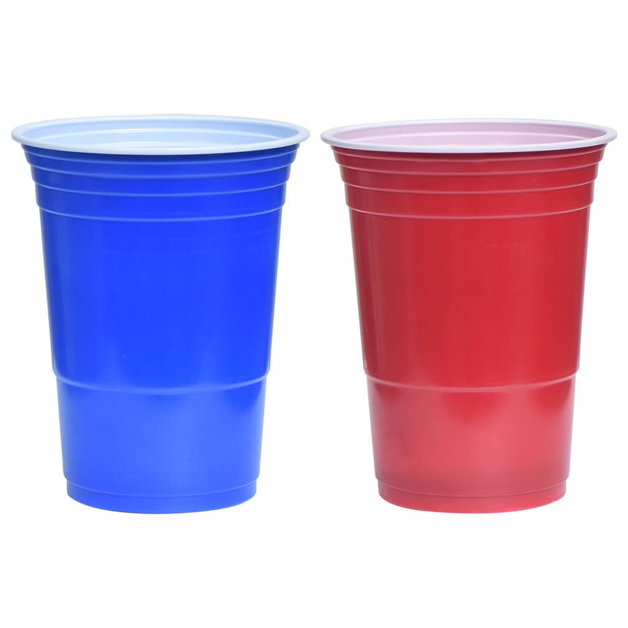 Bierpongtafelset 0,5 L Kunststof