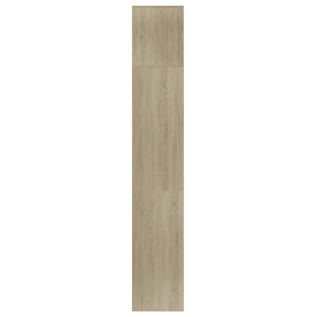 3-Delige Boekenkast-/Tv-Meubelset 180X30X180 Cm Eikenkleurig