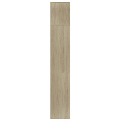 3-Delige Boekenkast-/Tv-Meubelset 180X30X180 Cm Eikenkleurig
