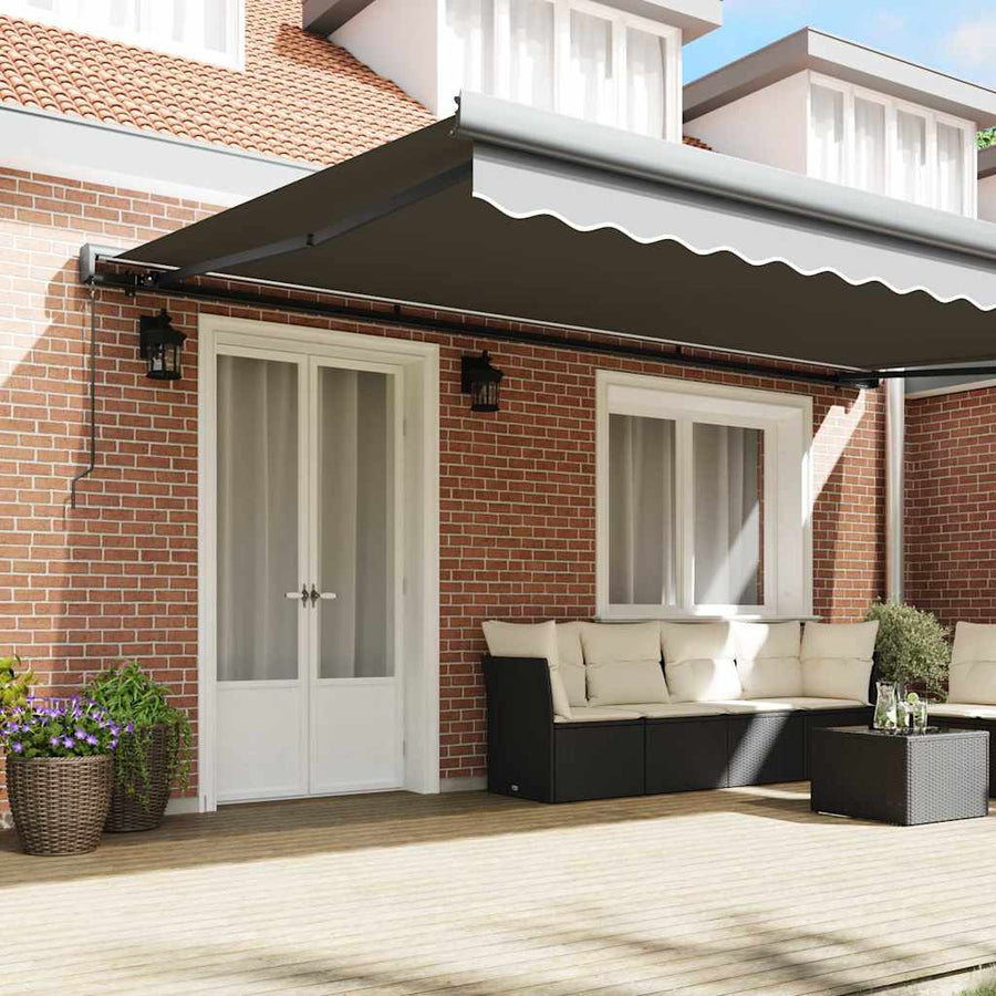 Markies Antraciet 5 x 3 m Metaal
