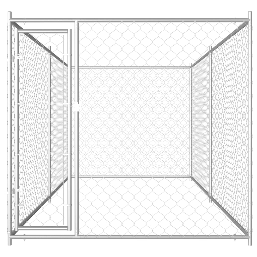 Hondenkennel voor buiten 382x192x185 cm 382 x 192 x 185 cm Nee