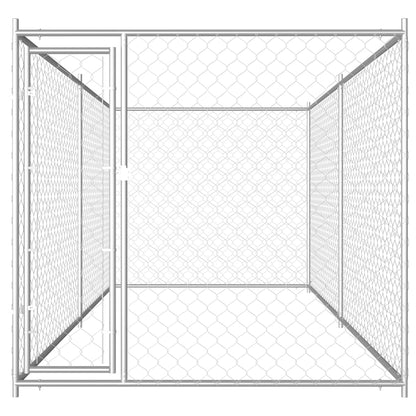 Hondenkennel voor buiten 382x192x185 cm 382 x 192 x 185 cm Nee