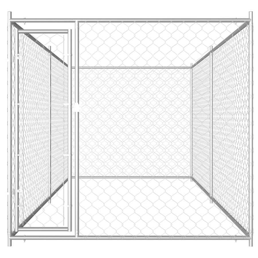 Hondenkennel voor buiten 382x192x185 cm 382 x 192 x 185 cm Nee