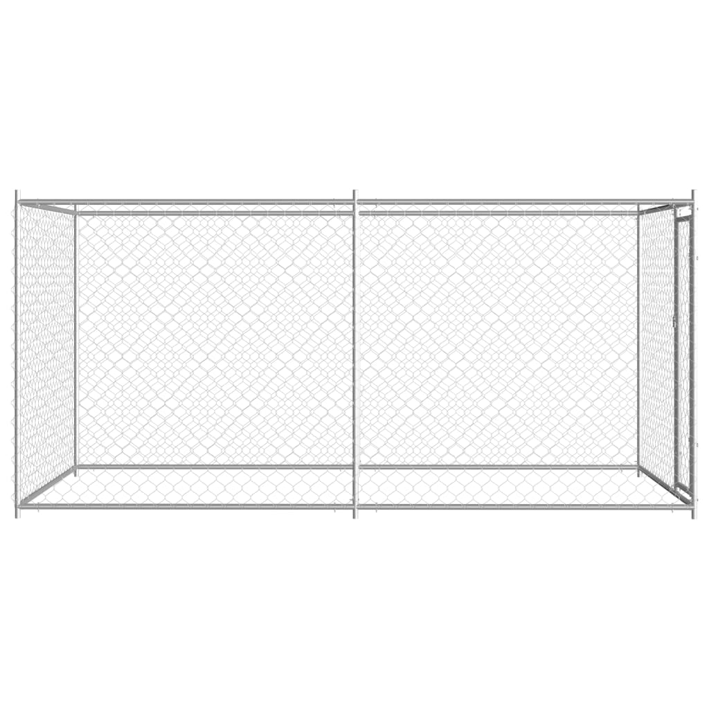 Hondenkennel voor buiten 382x192x185 cm 382 x 192 x 185 cm Nee