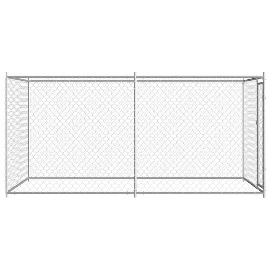 Hondenkennel voor buiten 382x192x185 cm 382 x 192 x 185 cm Nee