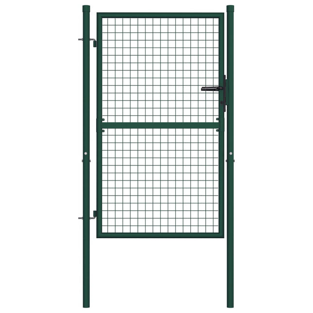 Poort 100X125 Cm Staal Groen 100 x 125 cm