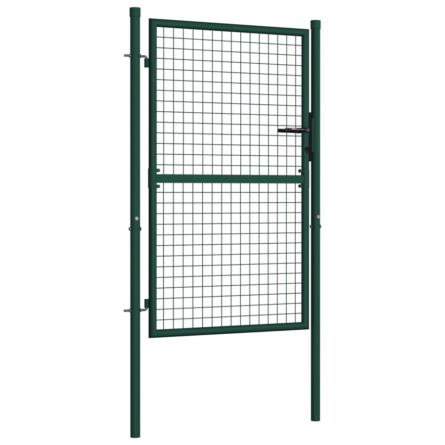 Poort 100X125 Cm Staal Groen 100 x 125 cm