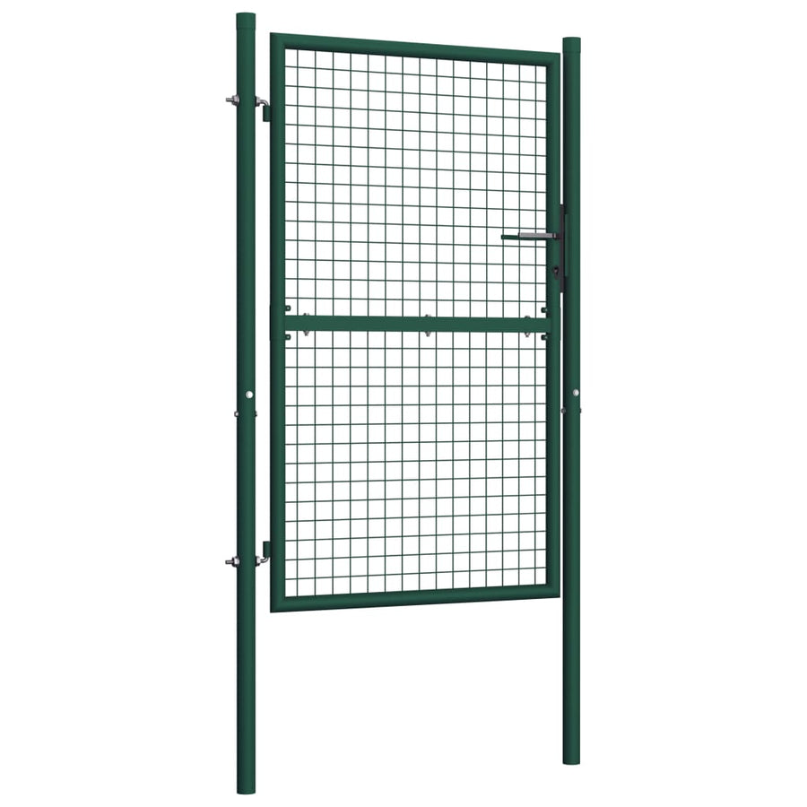 Poort Staal Groen 100 x 200 cm