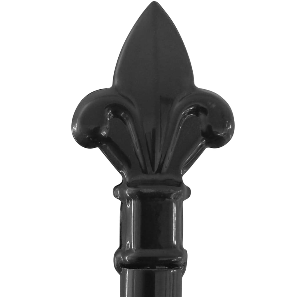 Hekpoort Dubbele Deur Met Speren Bovenkant 400X200 Cm 400 x 200 cm