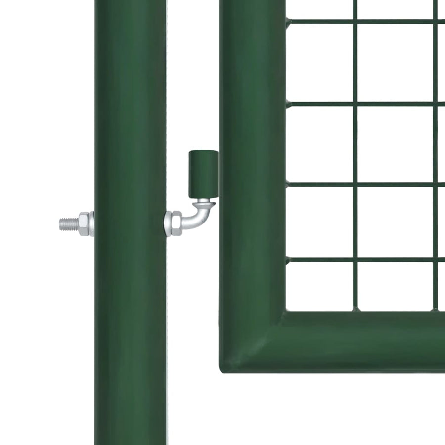 Gaaspoort Staal Groen 400 x 75 cm