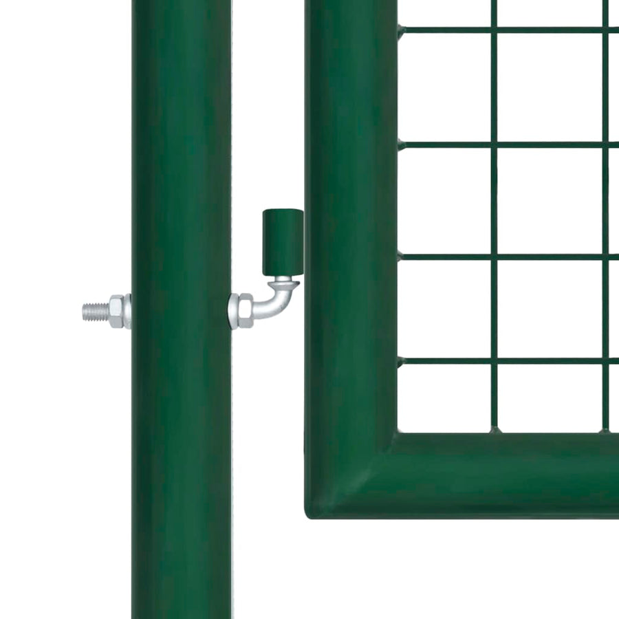 Gaaspoort Staal Groen 400 x 100 cm