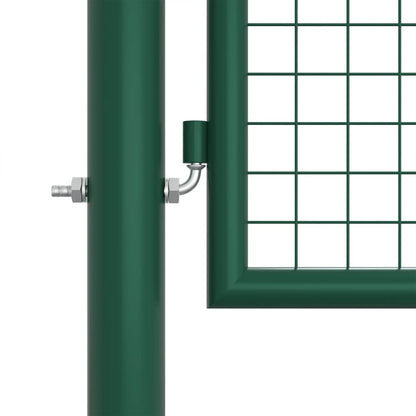 Gaaspoort Staal Groen 400 x 125 cm