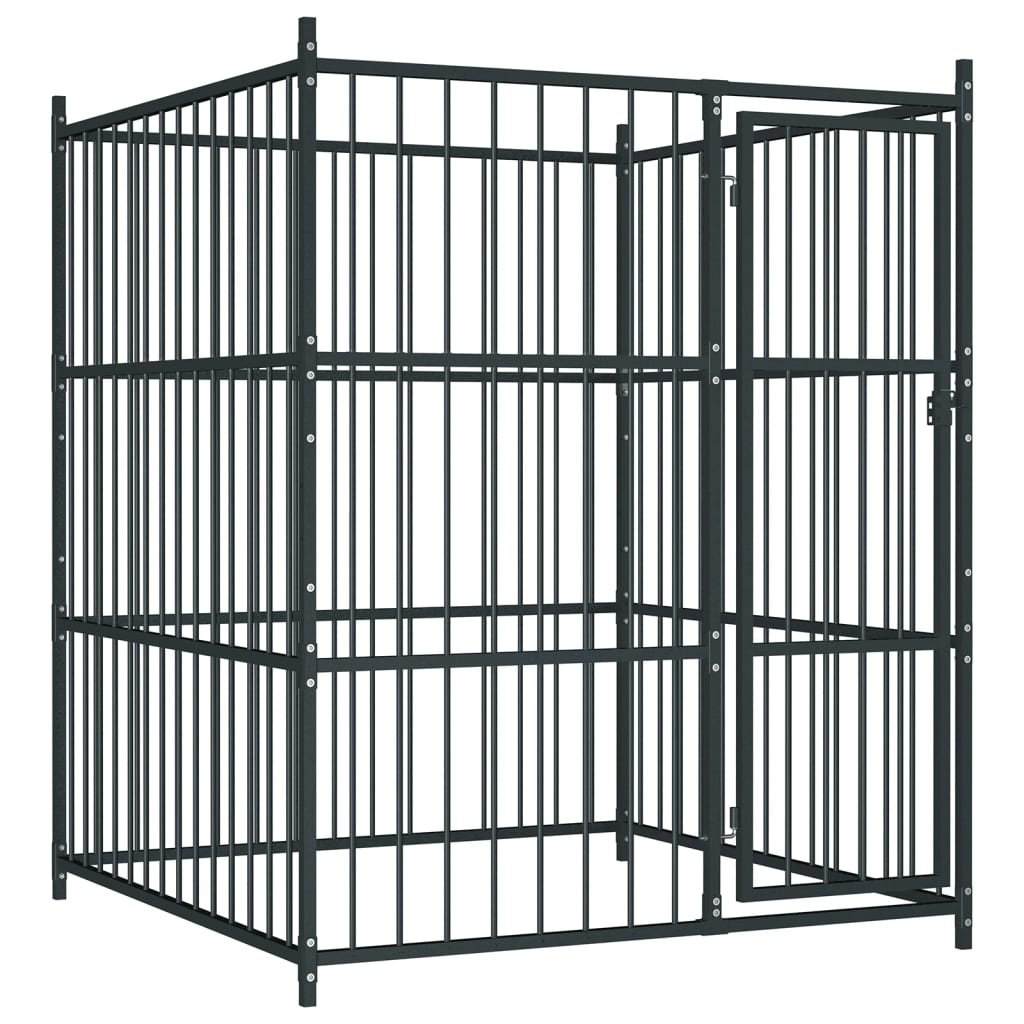Hondenkennel Voor Buiten 150X150X185 Cm 150 x 150 x 185 cm