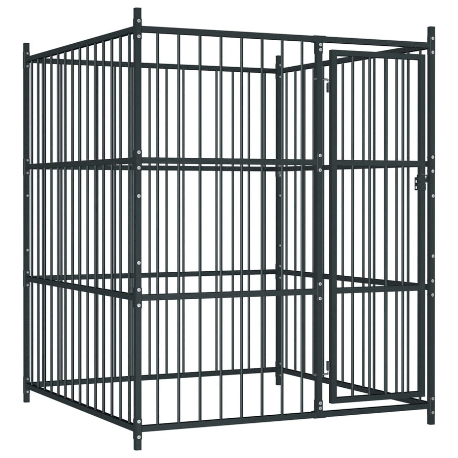 Hondenkennel Voor Buiten 150X150X185 Cm 150 x 150 x 185 cm