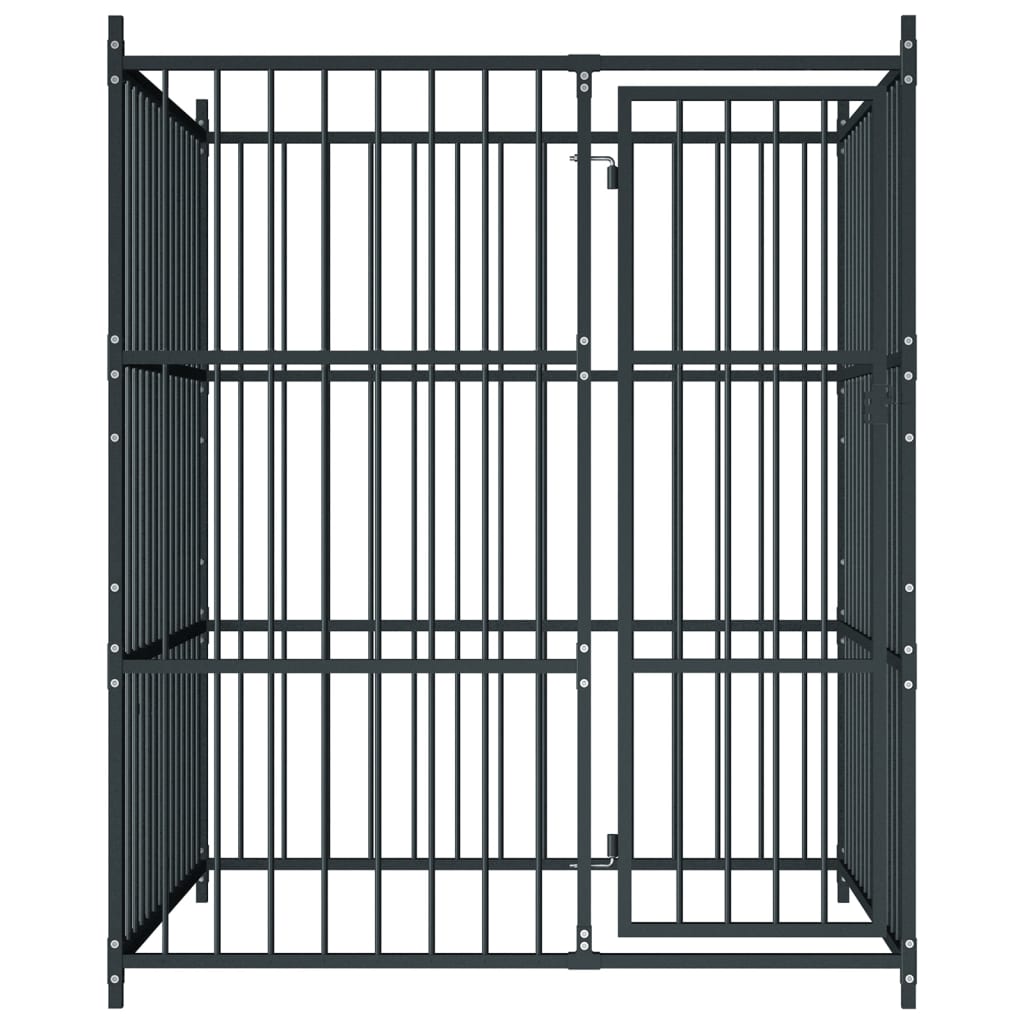 Hondenkennel Voor Buiten 150X150X185 Cm 150 x 150 x 185 cm