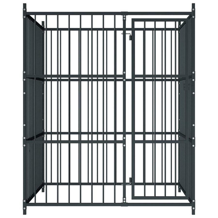 Hondenkennel Voor Buiten 150X150X185 Cm 150 x 150 x 185 cm