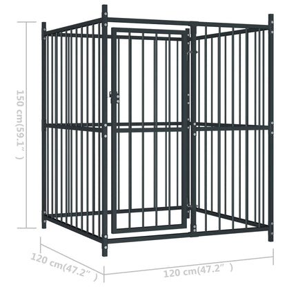 Hondenkennel Voor Buiten 120 x 120 x 150 cm