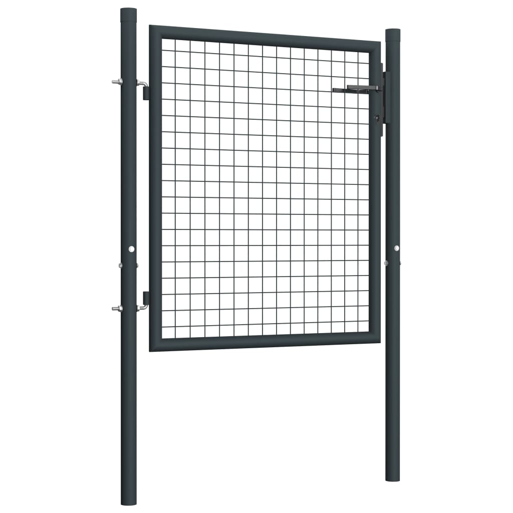 Gaaspoort Gegalvaniseerd Staal Grijs 100 x 125 cm