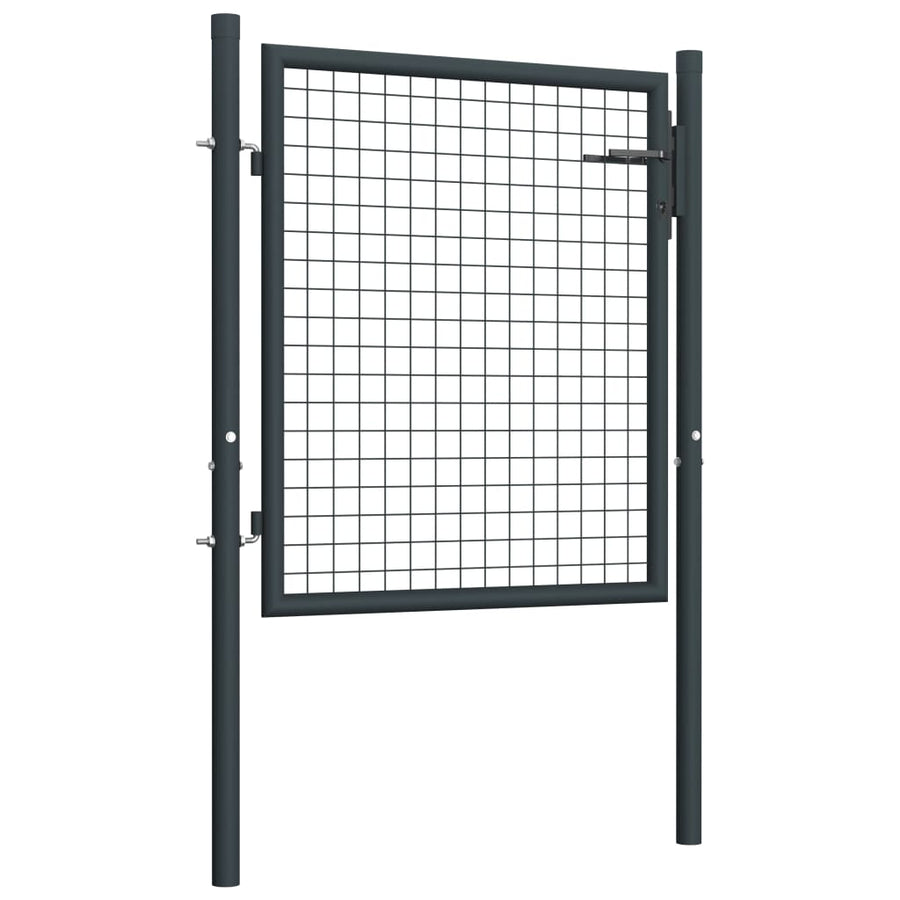 Gaaspoort Gegalvaniseerd Staal Grijs 100 x 125 cm