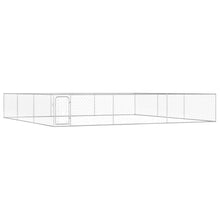 Hondenkennel voor buiten 6x6x1 m gegalvaniseerd staal