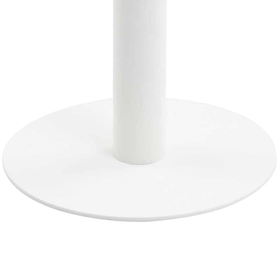 Bistrotafel 40 Cm Mdf 40 x 75 cm Lichtbruin en wit